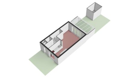 Plattegrond: Prof. Visserlaan 28, Wageningen