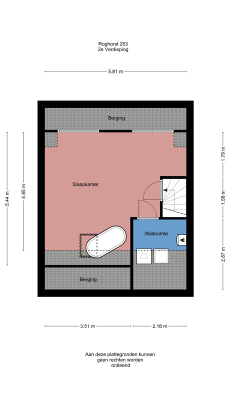 Plattegrond: Roghorst 253, Wageningen