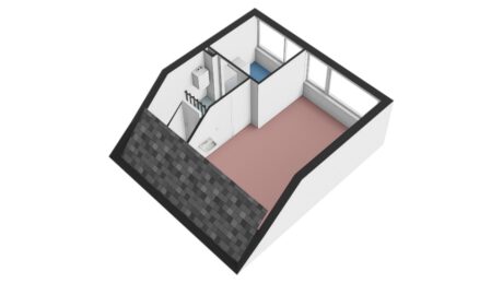 Plattegrond: Meester van Damweg 12, Renkum