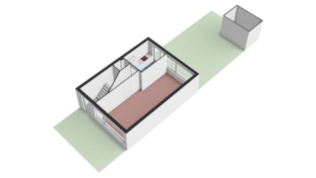 Plattegrond: Meester van Damweg 12, Renkum