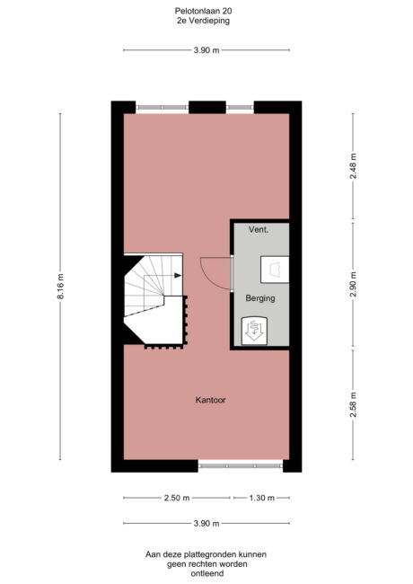 Plattegrond: Pelotonlaan 20, Ede