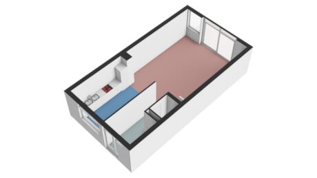 Plattegrond: Roghorst 21, Wageningen