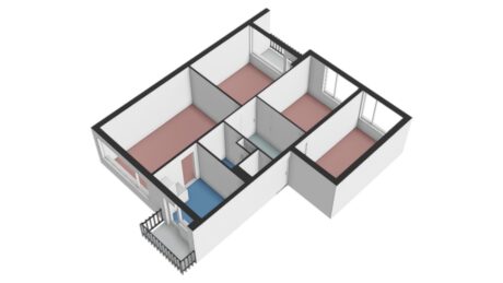 Plattegrond: Van Uvenweg 144I, Wageningen