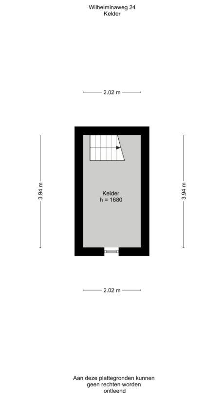 Plattegrond: Wilhelminaweg 24, Wageningen