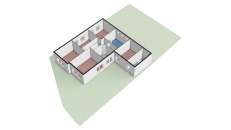 Plattegrond: Wilhelminaweg 24, Wageningen