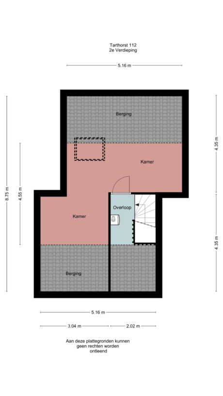 Plattegrond: Tarthorst 112, Wageningen