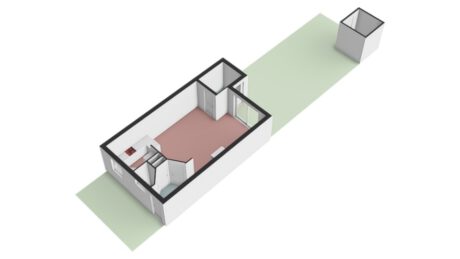 Plattegrond: Oudlaan 70, Wageningen