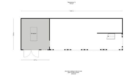 Plattegrond: Nieuweweg 14, Renkum