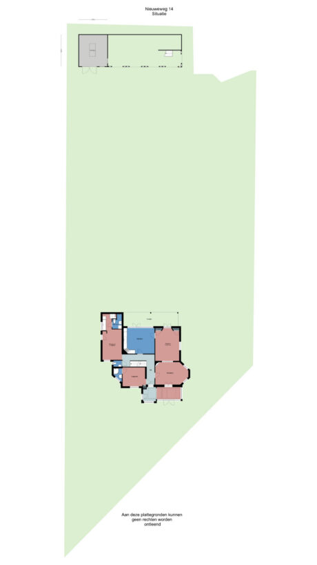 Plattegrond: Nieuweweg 14, Renkum