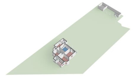 Plattegrond: Nieuweweg 14, Renkum