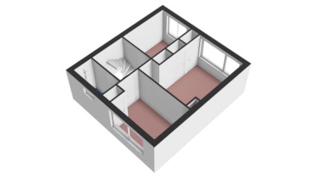 Plattegrond: Asserpark 8, Wageningen