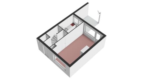 Plattegrond: Asserpark 8, Wageningen