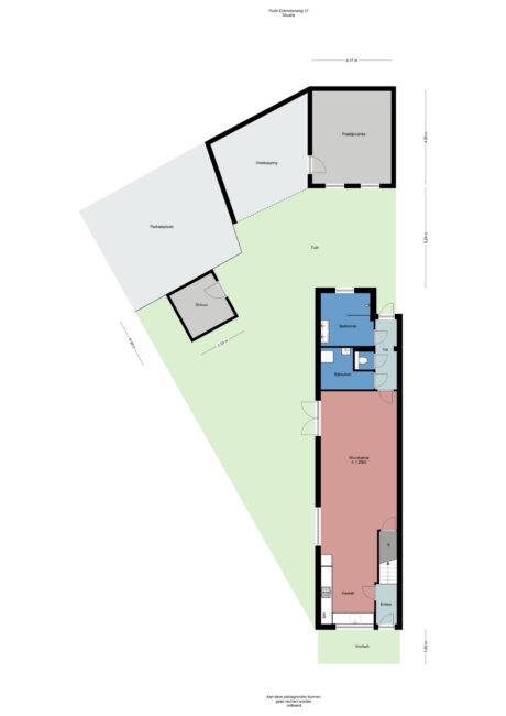 Plattegrond: Oude Eekmolenweg 31, Wageningen