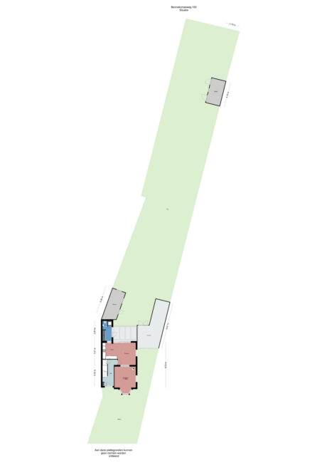 Plattegrond: Bennekomseweg 150, Wageningen