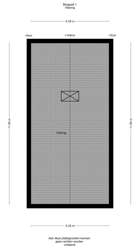 Plattegrond: Bergpad 1, Wageningen