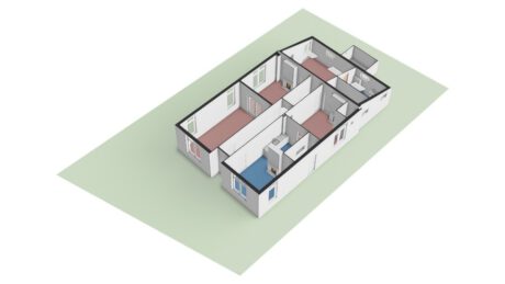 Plattegrond: Bergpad 1, Wageningen