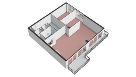 Plattegrond: Rooseveltweg 453, Wageningen