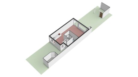 Plattegrond: Gruttoweide 97, Wageningen