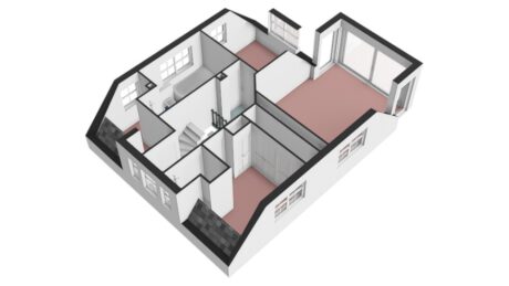 Plattegrond: Diedenweg 6, Wageningen
