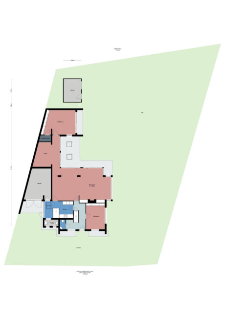 Plattegrond: Diedenweg 6, Wageningen