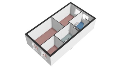 Plattegrond: Binnenhaven 9, Wageningen