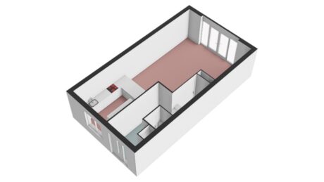 Plattegrond: Binnenhaven 9, Wageningen