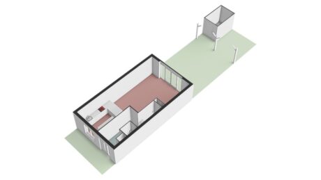 Plattegrond: Binnenhaven 9, Wageningen