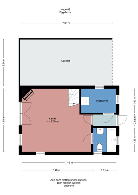 Plattegrond: Nude 62, Rhenen