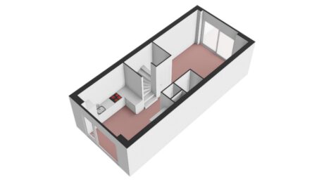 Plattegrond: Braambeshof 28, Ede