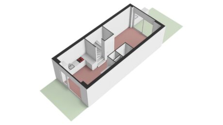 Plattegrond: Braambeshof 28, Ede