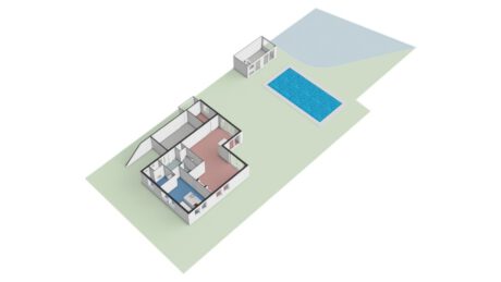 Plattegrond: Planetenlaan 22, Herveld