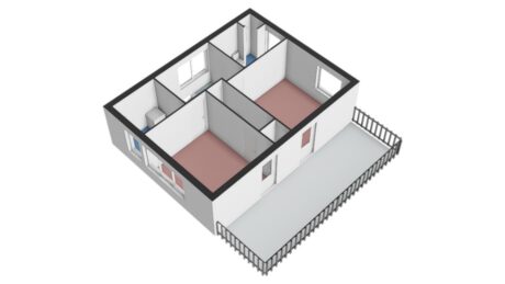 Plattegrond: Englaan 16, Wageningen