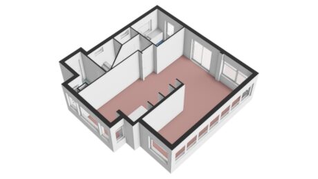 Plattegrond: Englaan 16, Wageningen