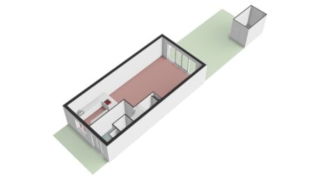 Plattegrond: Binnenhaven 59, Wageningen