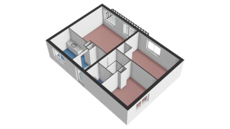 Plattegrond: Gruttoweide 45, Wageningen