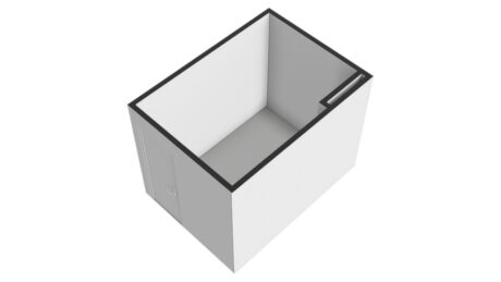 Plattegrond: Van ’t Hoffstraat 15I, Wageningen