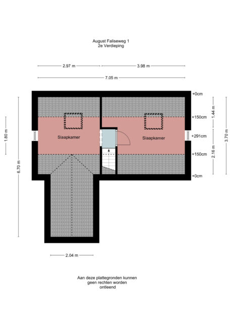 Plattegrond: August Faliseweg 1, Wageningen