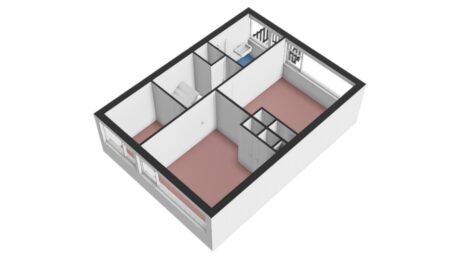 Plattegrond: Vergersweg 28, Wageningen