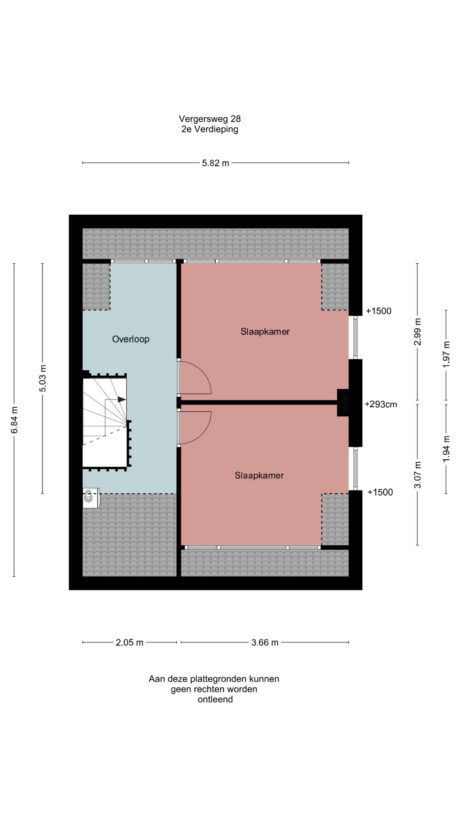 Plattegrond: Vergersweg 28, Wageningen