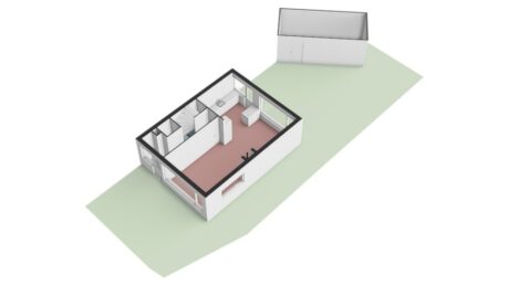 Plattegrond: Vergersweg 28, Wageningen