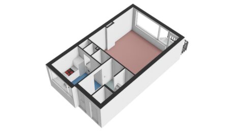 Plattegrond: Van ’t Hoffstraat 51, Wageningen