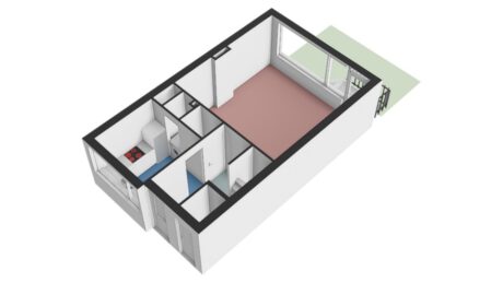 Plattegrond: Van ’t Hoffstraat 51, Wageningen
