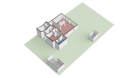 Plattegrond: Hamsterlaan 7, Wageningen