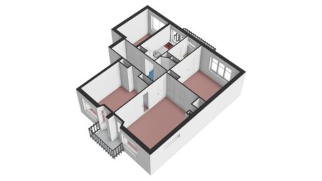 Plattegrond: Diedenweg 61I, Wageningen