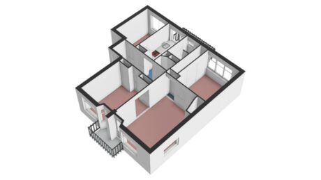 Plattegrond: Diedenweg 109II, Wageningen