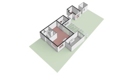 Plattegrond: Veldheimweg 38, Renkum