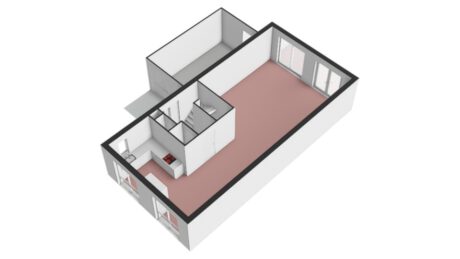 Plattegrond: Ben van Londenstraat 66, Wageningen