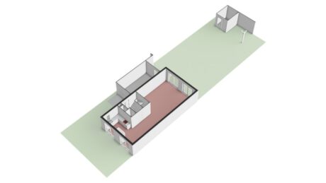 Plattegrond: Ben van Londenstraat 66, Wageningen