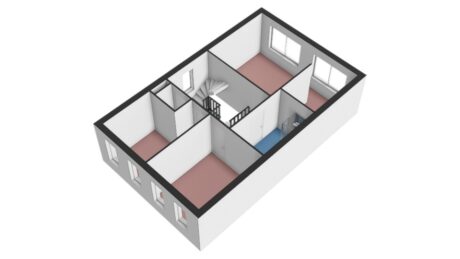 Plattegrond: Ben van Londenstraat 66, Wageningen