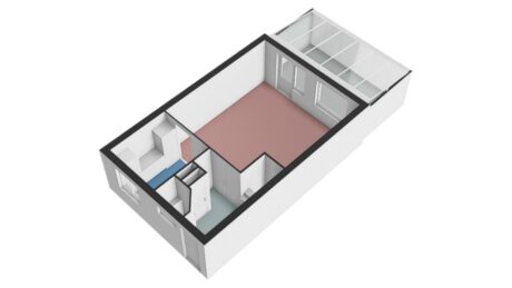 Plattegrond: Willem Elsschotstraat 15, Wageningen